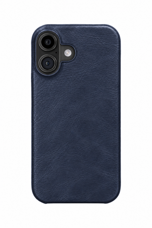 iPhone 17 Leather Case with MagSafe - Blue