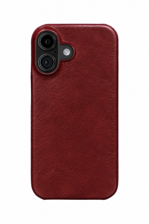 iPhone 17 Leather Case with MagSafe - Wine