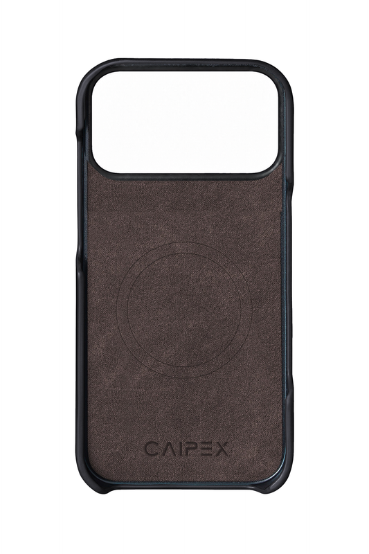 iPhone 17 pro black leather case interior MagSafe