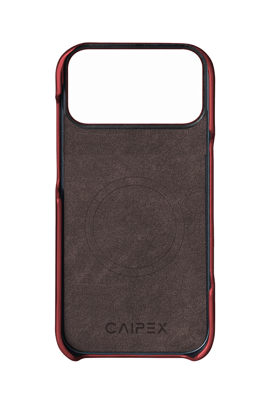 iPhone 17 pro wine leather case interior MagSafe