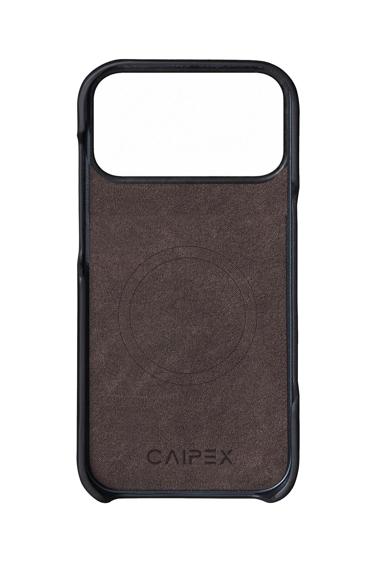 iPhone 18 Pro Black Leather Case Interior with MagSafe