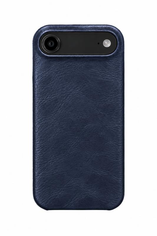 iPhone Air Oil Wax Leather Case with MagSafe - Blue