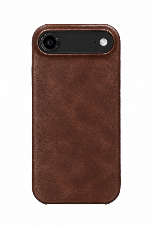 iPhone Air Oil Wax Leather Case with MagSafe - Brown