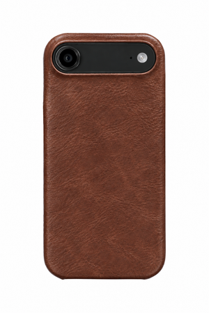 iPhone Air Oil Wax Leather Case with MagSafe - Coffee