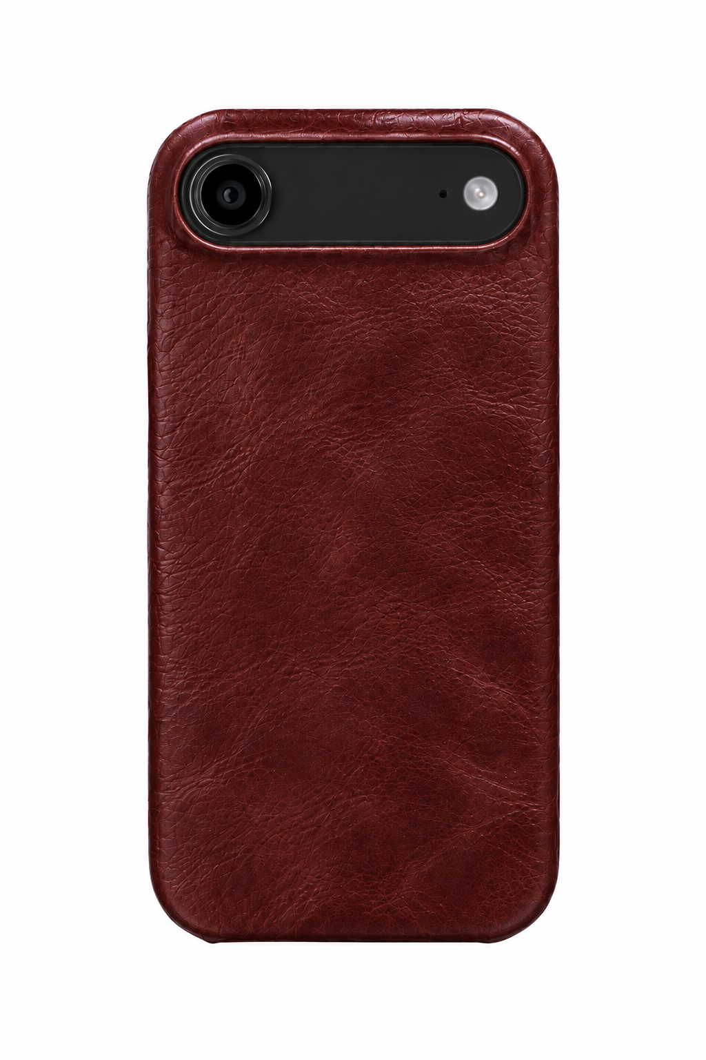 iPhone Air Oil Wax Leather Case with MagSafe - Wine